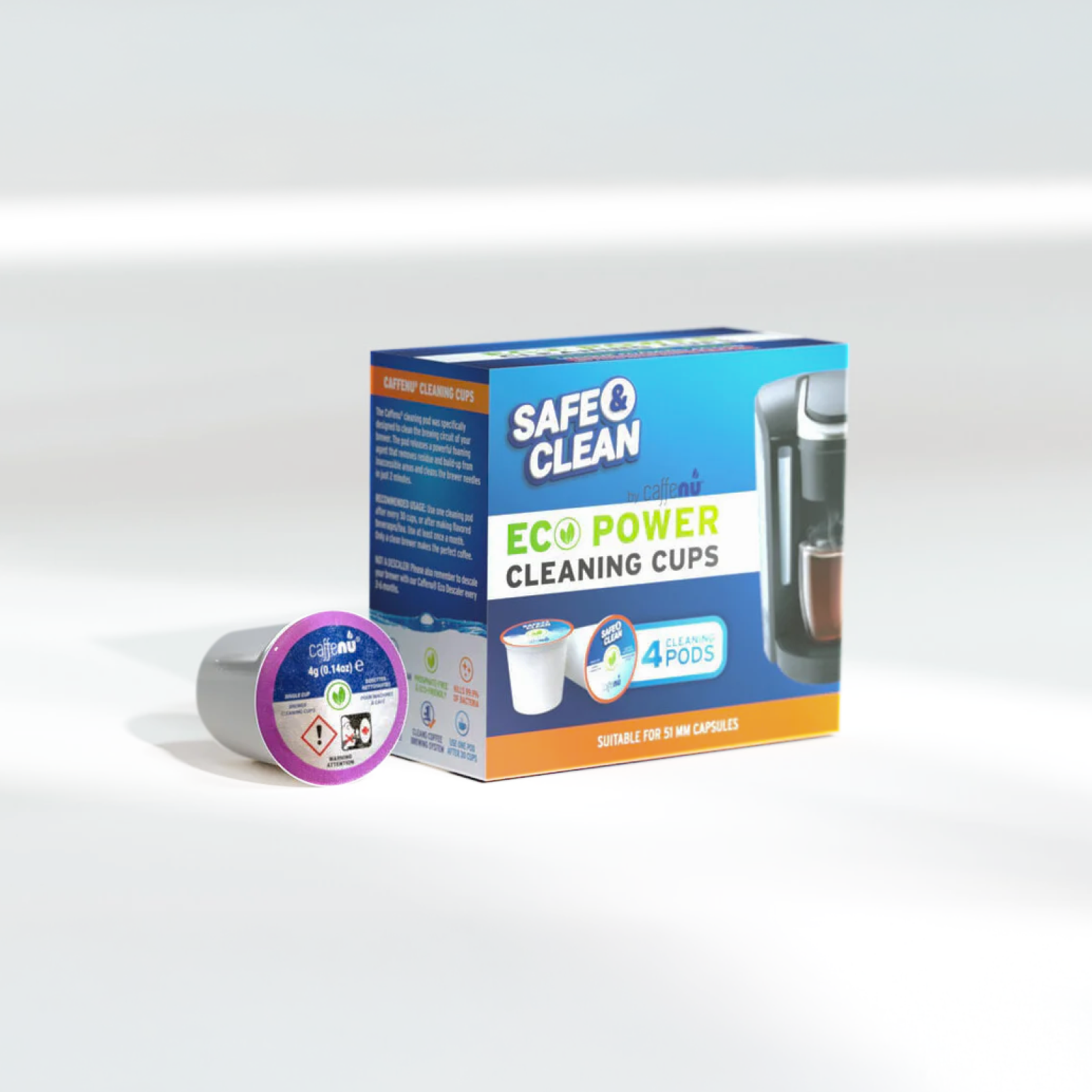 Multi-capsule machine cleaning capsules