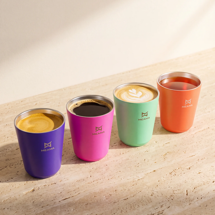 Small metal cups